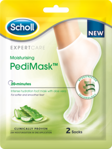 Scholl Moisturizing PediMask Aloe Vera 1 par