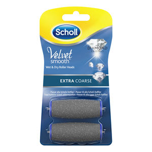 Scholl Velvet Smooth Extra Coarse refill 2 stk
