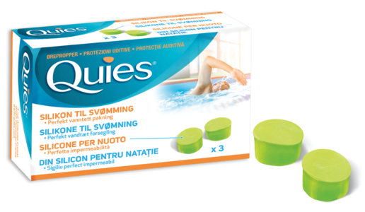 Quies ørepropper silikon 3 par