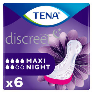 TENA Discreet Maxi Night nattbind 6 stk