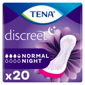 TENA Discreet Normal Night nattbind 20 stk