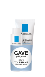 La Roche-Posay Toleriane Riche 40 ml og renselotion 50 ml