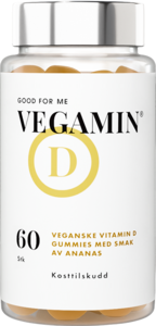 Vegamin D vegan vitamin D3 gummies, 60 stk