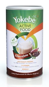 Yokebe Chocolate med smak av sjokolade 400 g