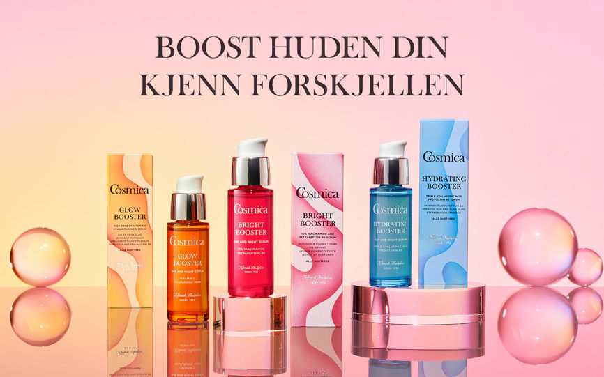 Cosmica Boosters – Boost din hud