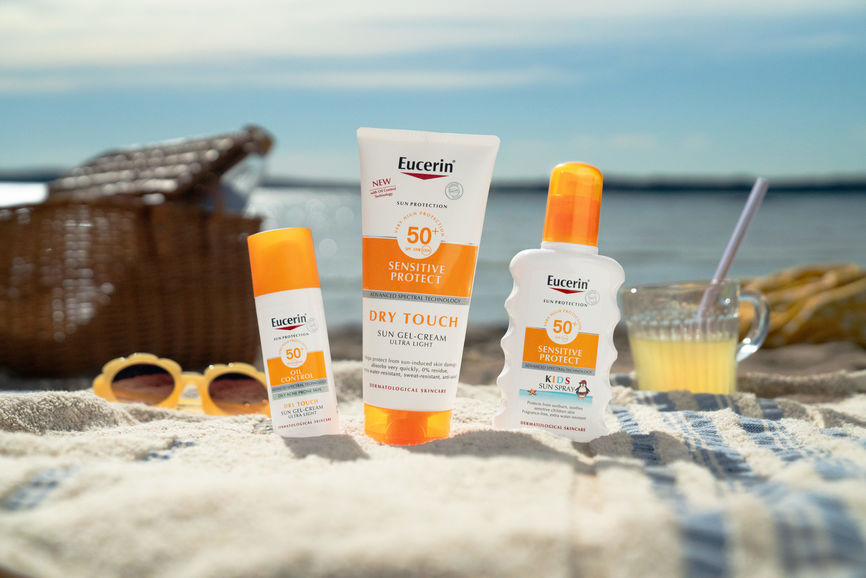 Eucerin solbeskyttelse – for alle hudtyper og alle aldre