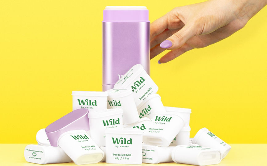 Wild naturlige og refillbare deodoranter