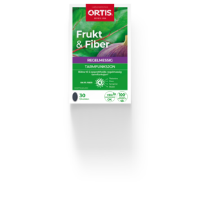 Frukt & Fiber tabletter 30 stk