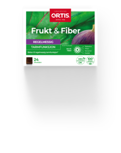 Frukt & Fiber tyggetabletter 24 stk