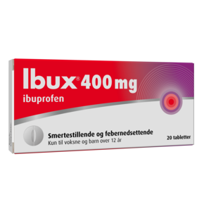Kjøp Ibux 400 mg 20 på nett | Vitusapotek