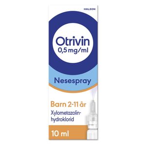 Otrivin Nesespray Barn ved forkjølelse 0,5mg/ml