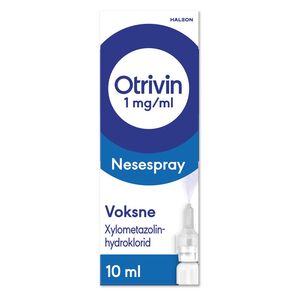 Otrivin 1 mg/ml nesespray Forkjølelse