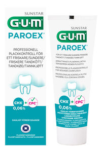 GUM Paroex fluortannkrem 0,06% 75 ml