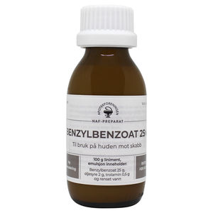 Benzylbenzoat NAF liniment 25% 100 ml