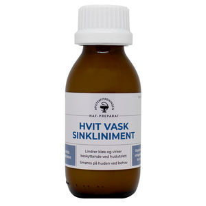 Hvit vask sinkliniment NAF 100 ml