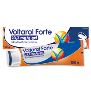 Voltarol Forte gel 23,2mg/g, 150g, smertestillende gel for muskel- og leddsmerter