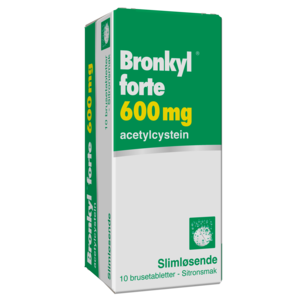 Bronkyl forte Brusetabletter 600 mg