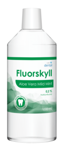 Vidi dental fluorskyll 0,2 % aloe vera mild mint 1000 ml