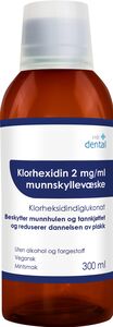 Vidi dental klorhexidin 2 mg/ml munnskyllevæske 300 ml