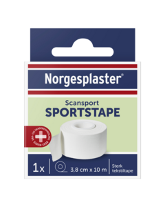 Norgesplaster Scansport sportstape 38mmx10m 1 stk