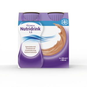 Nutridrink næringsdrikk sjokolade 4x200 ml