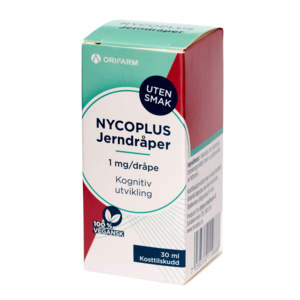Nycoplus jerndråper 1mg/dråpe 30 ml