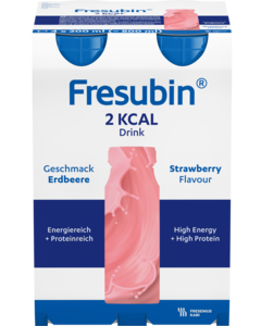 Fresubin 2 KCAL Drink Jordbær 4x200 ml