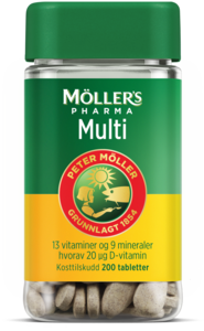 Möller's Pharma Multi 200 tabletter