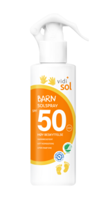 Vidi solspray til barn SPF50 200 ml