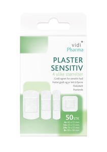 Vidi Pharma plaster sensitiv mix 50 stk