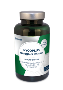 Nycoplus Omega-3 immun 90 kapsler