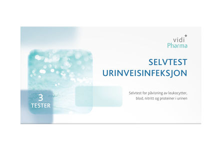 Vidi Pharma selvtest urinveisinfeksjon 3 stk