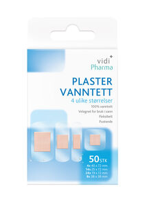Vidi Pharma plaster vanntett mix 50 stk