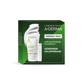 A-Derma Hand & Lip gavesett