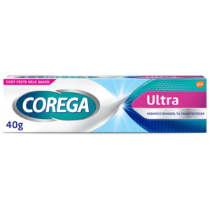 Corega Ultra Kremfestemiddel til tannproteser 40g