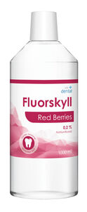 Vidi dental fluorskyll 0,2 % red berries 1000 ml