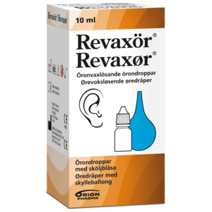 Revaxør m/ballong til øreskylling 10 ml