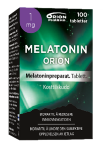 Melatonin Orion 1 mg 100 tabletter