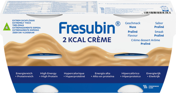 Fresubin 2 KCAL Creme Nougat næringskrem 4x125 g