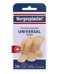 Norgesplaster universal strips 18 stk