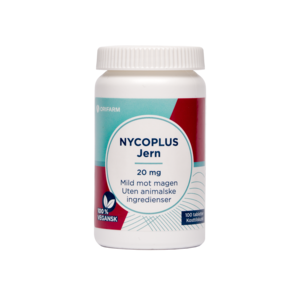 Nycoplus Jern 20 mg 100 tabletter