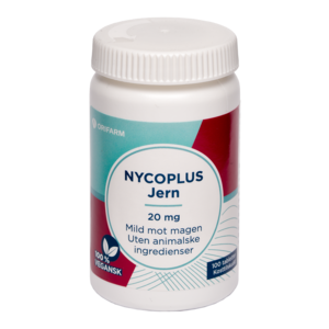 Nycoplus Jern 20 mg 100 tabletter