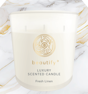 Beautify duftlys Fresh Linen 600 g