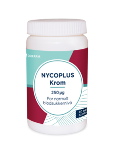 Nycoplus Krom tab 250mcg 80 stk