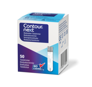 Contour Next blodsukkerstrimler 50 stk