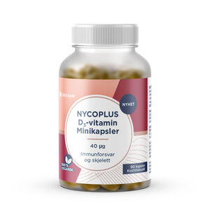 Nycoplus D3-vitamin minikapsler 40 mcg 90 stk