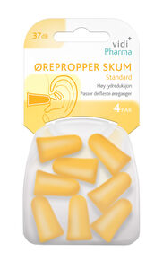 Vidi Pharma ørepropper skum standard 4 par