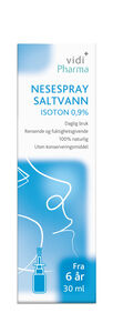 Vidi Pharma nesespray saltvann isoton 0,9% 30 ml