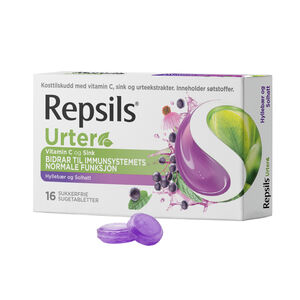 Repsils med Repsils Urter Hyllebær og Solhatt 16 stk