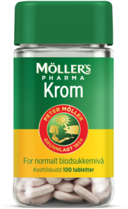Möller's Pharma Krom 100 tabletter